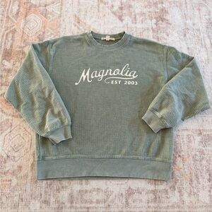 Magnolia Olive Crewneck Sweater for Men